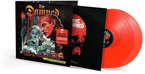 The Damned - A Night Of A Thousand Vampires [Clear & Red Vinyl Limited Edition 180 Gram Gatefold 2LP Jacket]