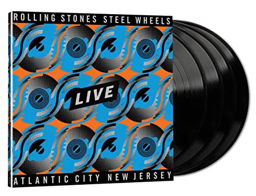 The Rolling Stones - Steel Wheels Live: Atlantic City New Jersey [4LP Vinyl]