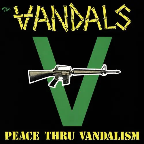 The Vandals - Peace Thru Vandalism [Green & Black Splatter Colored Vinyl Bonus Tracks]