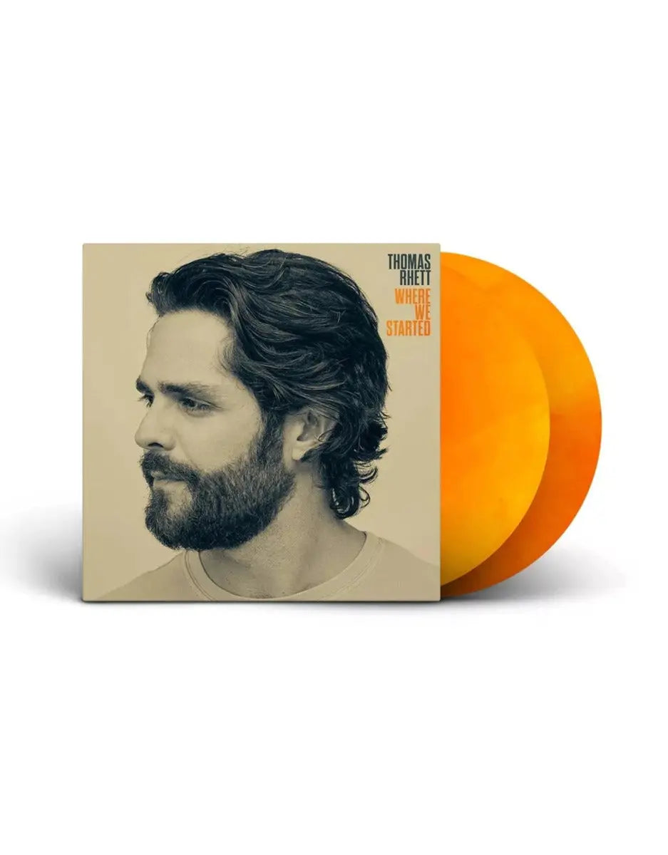 Thomas Rhett - Where We Started [Limited Edition, Translucent Orange Colored 2LP Vinyl]