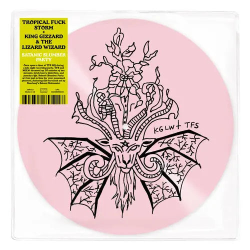 Tropical F*** Storm & King Gizzard - Satanic Slumber Party [Pink Silkscreened Colored Vinyl Extended Play)