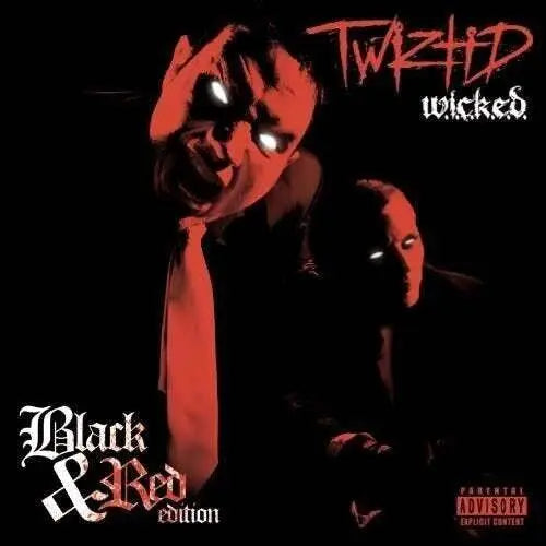 Twiztid - Abominationz (Twiztid 25th Anniversary) [Explicit Content Limited Edition Clear Red & Black Vinyl 2LP]
