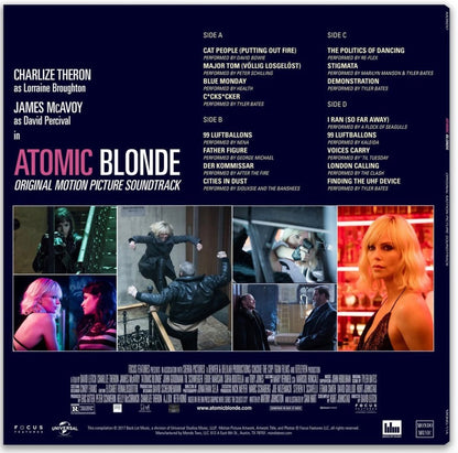 Various Artists - Atomic Blonde (Original Motion Picture Soundtrack 2XLP) [2021 Neon Pink Vinyl]