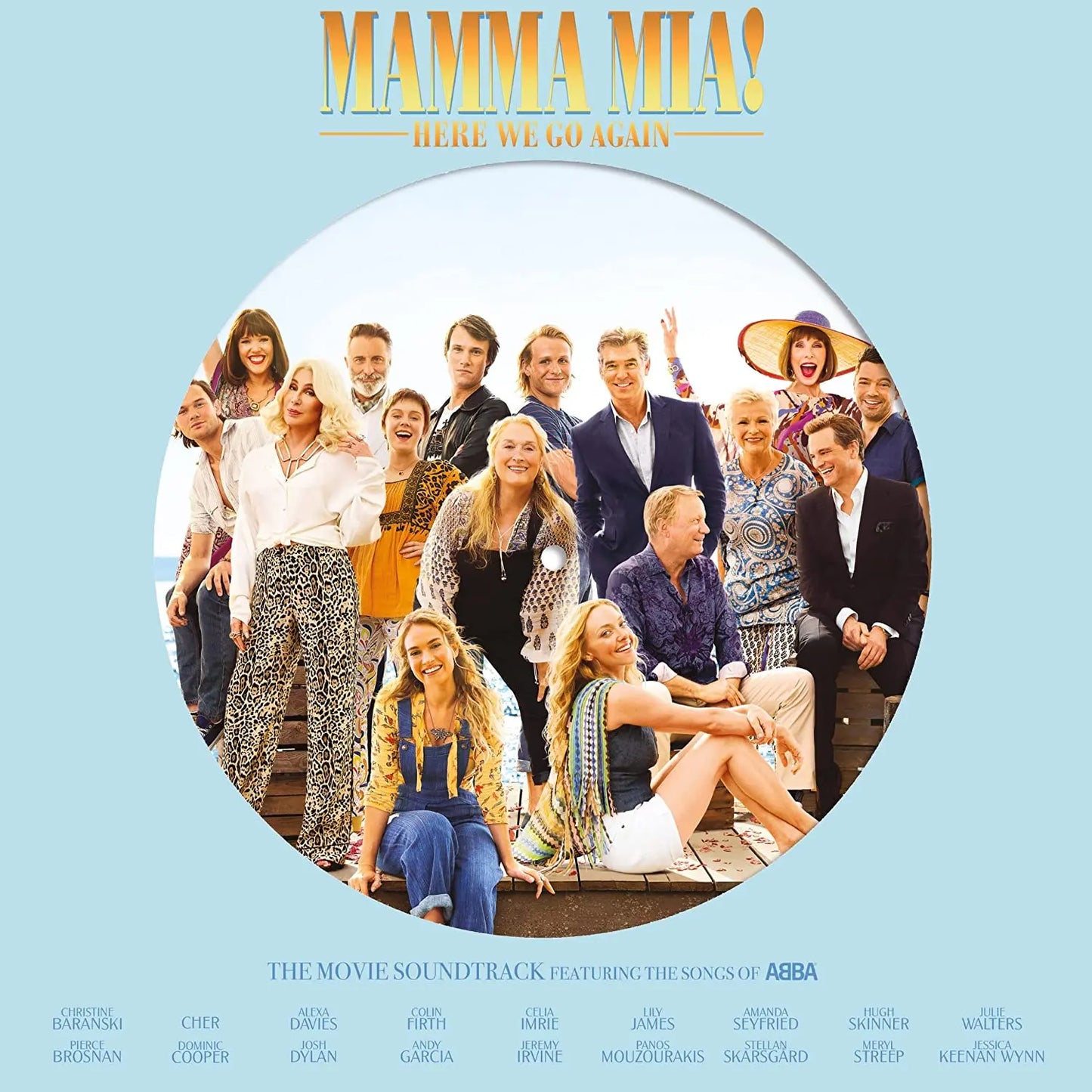 Various Artists - Mamma Mia! Here We Go Again (The Movie Soundtrack) [Picture Disc Vinyl 2LP]