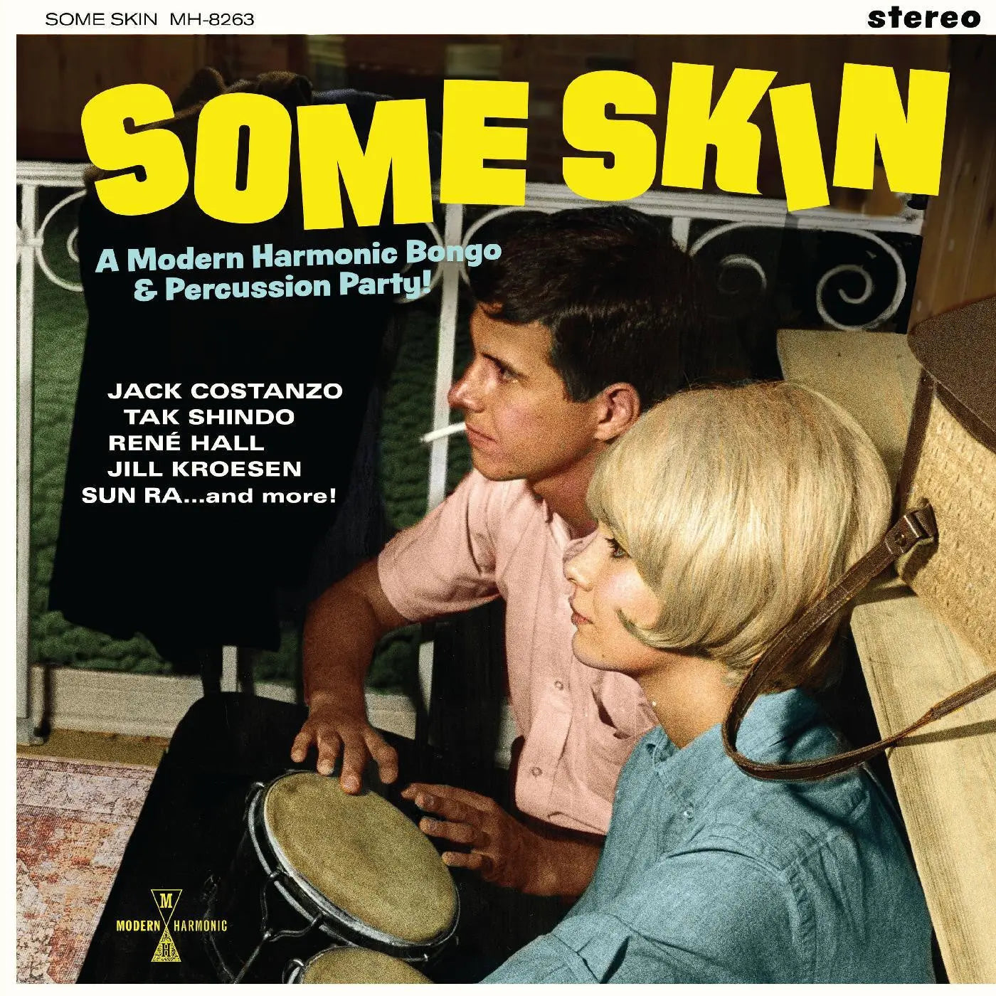 Various Artists - Some Skin: A Modern Harmonic Bongo & Percussion Party [Yellow Colored Vinyl]