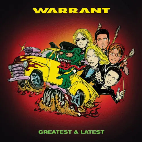 Warrant - Greatest & Latest [Colored Red & Black Splatter Vinyl LP]