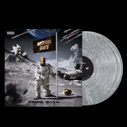 Yung Bleu - Moon Boy (Moon Surface Vinyl) [Explicit Gray Black Colored Vinyl 2LP]